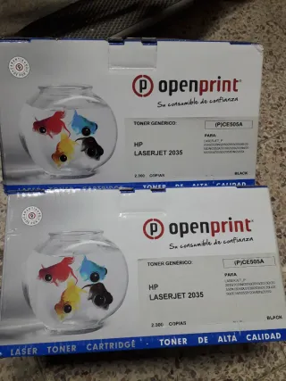 Tóner nuevo HP LaserJet 2035 (CE505A) Negro