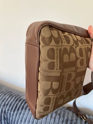 Borsa Burberry Monogram Marrone e Beige