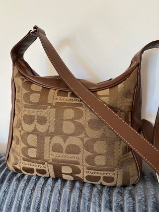 Borsa Burberry Monogram Marrone e Beige