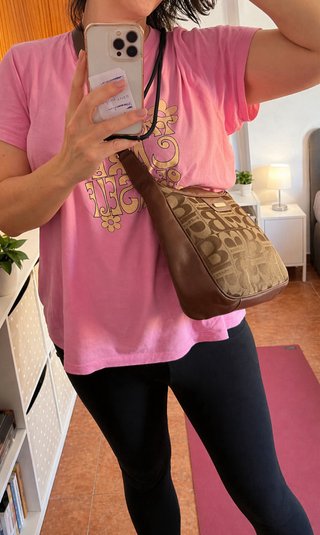 Borsa Burberry Monogram Marrone e Beige