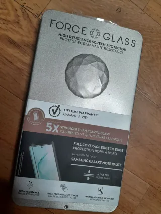 Protettore Schermo FORCE GLASS per Samsung Note 10 Lite
