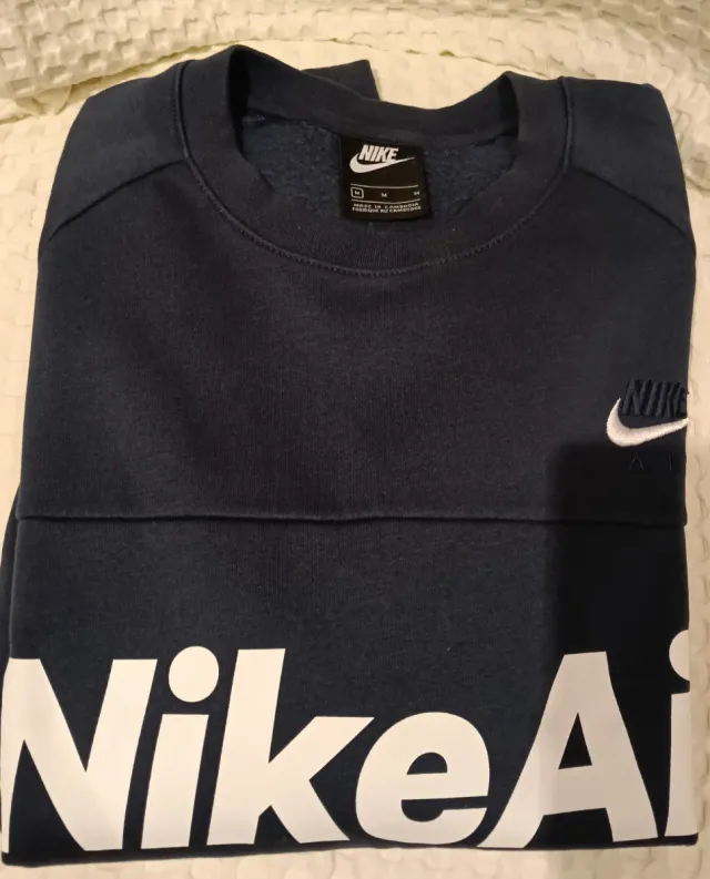 Sudadera Nike Air Azul Talla M