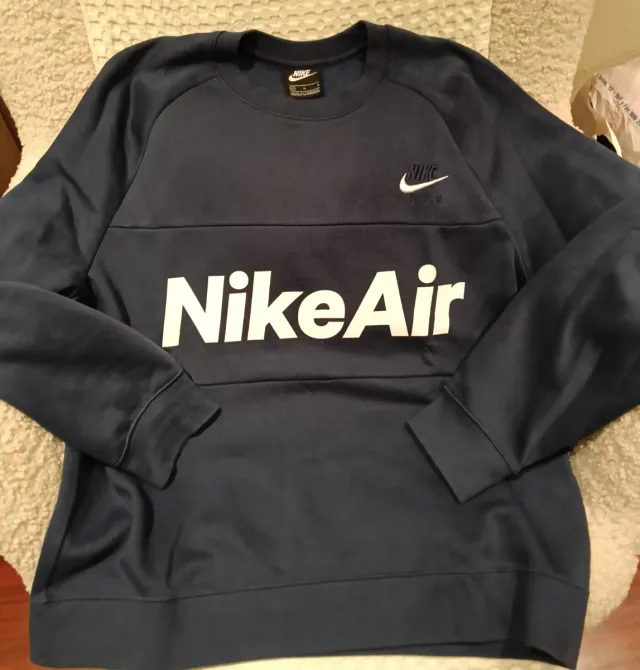 Sudadera Nike Air Azul Talla M