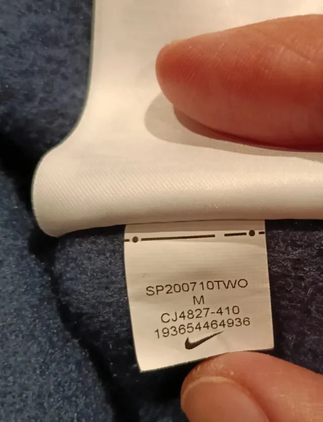 Sudadera Nike Air Azul Talla M