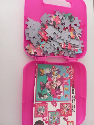 Maletín Puzzles Minnie Mouse