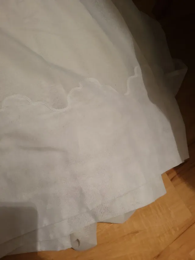 2 Cortinas Blancas Grandes