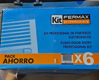 Kit Portero Electrónico Fermax Profesional 6