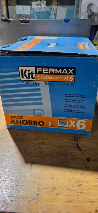 Kit Portero Electrónico Fermax Profesional 6