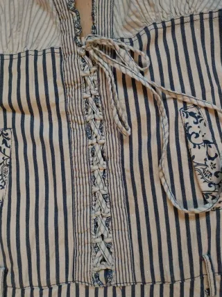 Mono corto rayas mujer ver fotos para ver talla