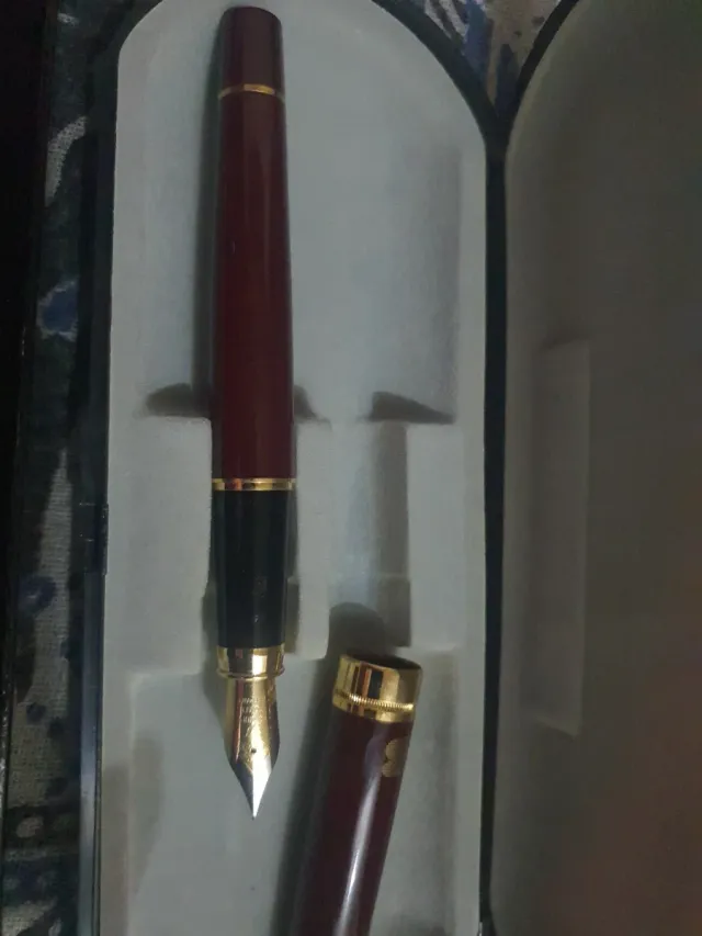 2 Penne eleganti con astuccio