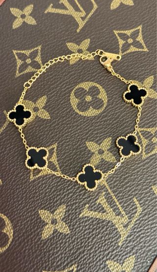 Pulsera Van Cleef & Arpels Oro Negro para Navidad