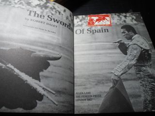 Lote 4 libri antichi sulla tauromachia