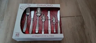 Cubertería Diamond 48 Piezas