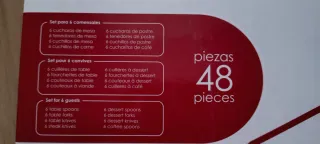 Cubertería Diamond 48 Piezas