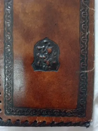 Porta libro in pelle Fiorentino vintage