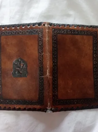 Porta libro in pelle Fiorentino vintage