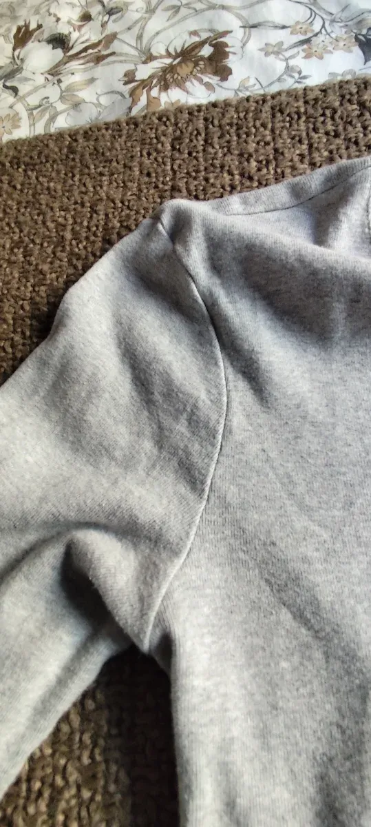 Jersey Polo Ralph Lauren mujer gris algodón