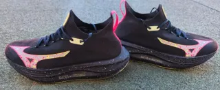 Mizuno Neo Vista Zapatillas Running Negras Rosas