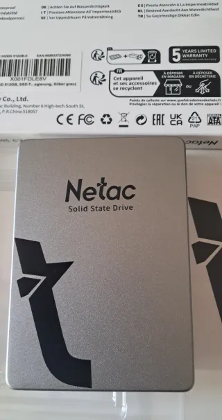 Netac SSD 512GB 2.5 SATA III