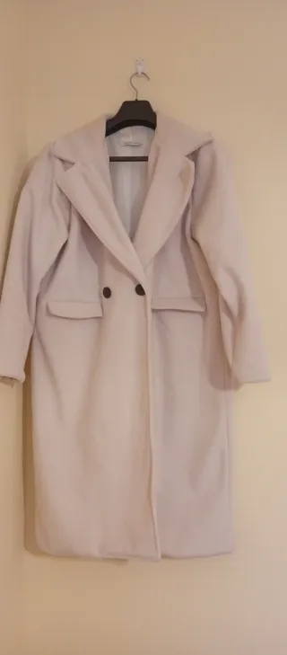 Abrigo beige largo