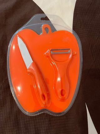 Tagliere Kasanova Arancione, Coltello Pelaverdure