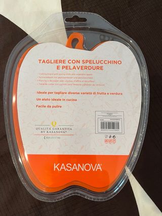 Tagliere Kasanova Arancione, Coltello Pelaverdure
