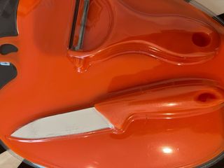 Tagliere Kasanova Arancione, Coltello Pelaverdure