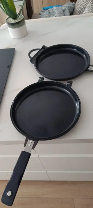 Sartén Vuelve Tortillas Masterpro Negra