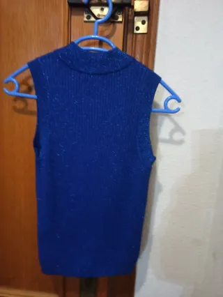 Conjunto fiesta brillante azul Talla L