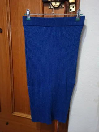 Conjunto fiesta brillante azul Talla L