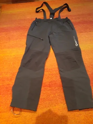 Pantalón sci Quechua Taglia XL con bretelle