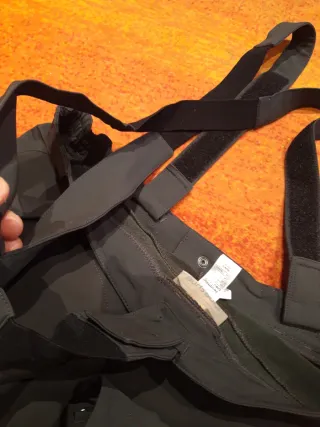 Pantalón sci Quechua Taglia XL con bretelle