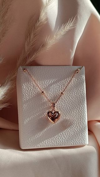 Collar Corazón dorado