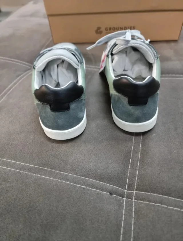 Zapatillas Groundies Talla 42 Gris/Verde
