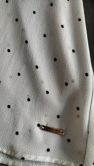 Blusa blanca lunares Tintoretto