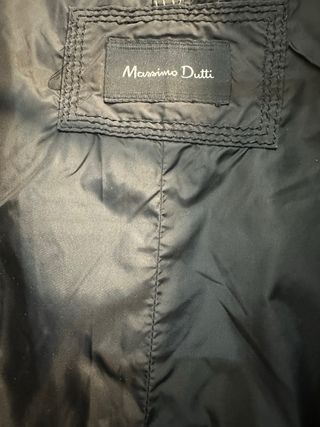 Gabardina Massimo Dutti Talla L