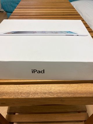 Caja vacía iPad