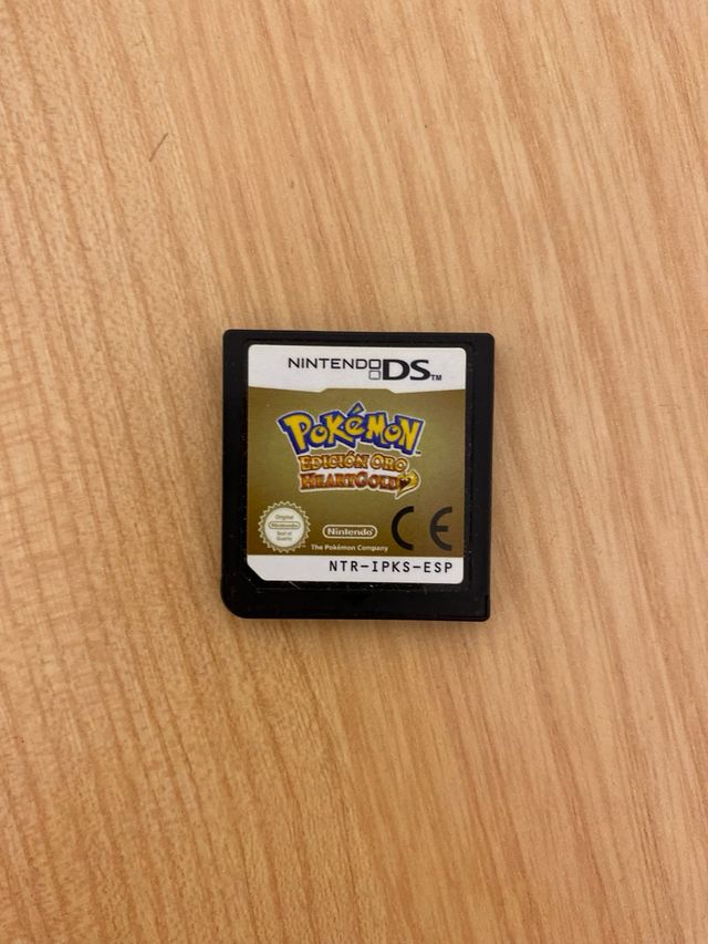 Pokémon HeartGold Edición Oro DS
