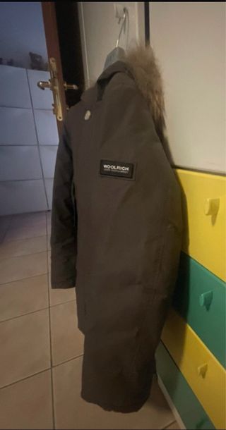 Parka Woolrich verde oliva