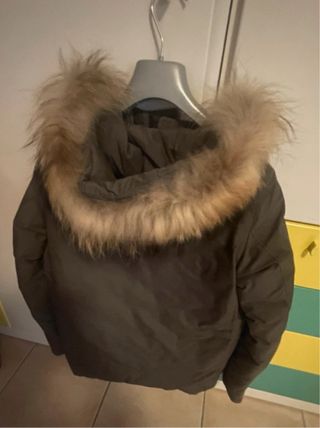 Parka Woolrich verde oliva