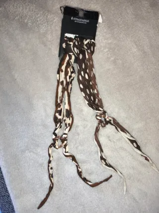 Pack 2 pañuelos marrón Stradivarius