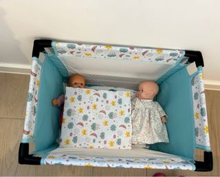 Juguete: Cuna de viaje para muñeca