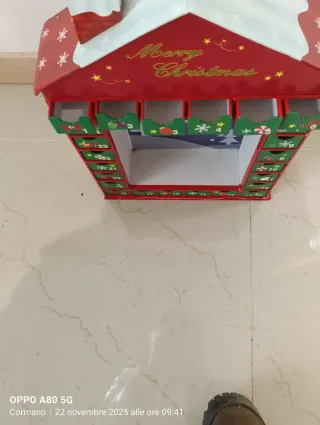Calendario Avvento Casetta Natale
