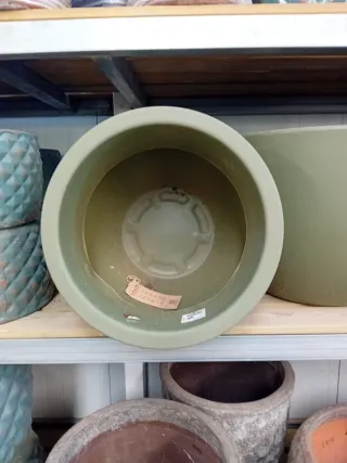 Maceta Verde Poliuretano