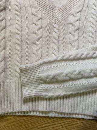 Jersey color crema talla S