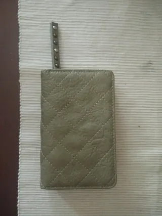 Cartera grande mujer verde/ caqui 15x10x3