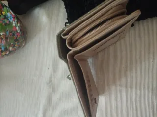 Cartera grande mujer verde/ caqui 15x10x3