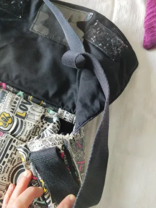 Mochila portátil multicolor