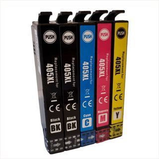 5 Tintas Epson 405XL Compatibles