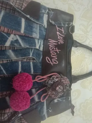 Bolso Mustang Jeans y Piel
